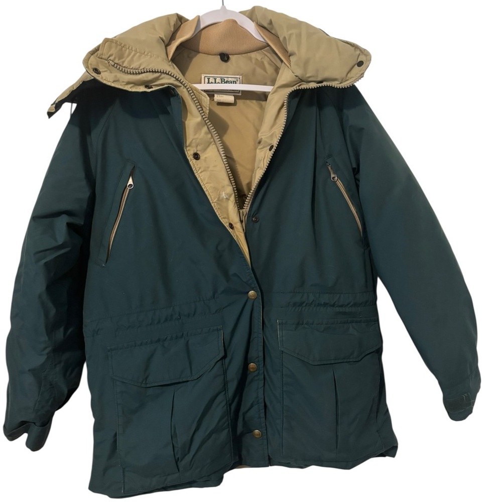 Vintage LL Bean Parka Women’s Down Goretex 80s 90s Maine Wardens Coat